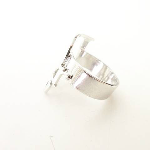 クリスチャンディオール Christian Dior ロゴ リング 指輪 6号