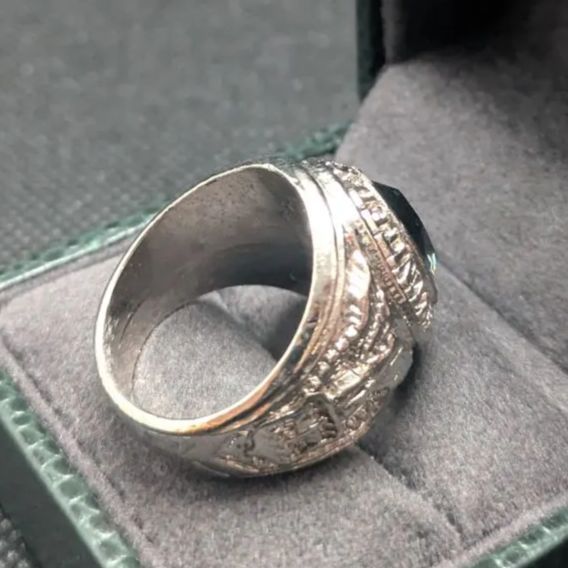 アメリカ空軍 ホワイトゴールドメッキ GP アーミー ミリタリーリング