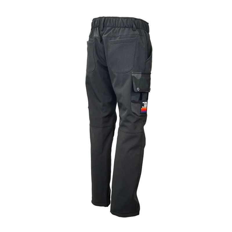 抽象的な MZFW-880 mazume ヒーターウインドカットパンツ LL ブラック | 防寒着 防寒ウェア パンツ