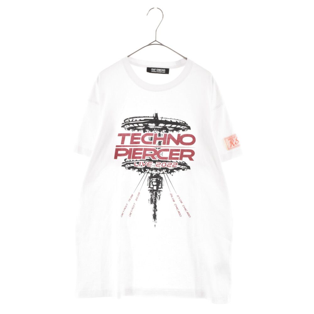 RAF SIMONS (ラフシモンズ) 22SS OVER-SIZED TECHNO PIERCER T-SHIRT