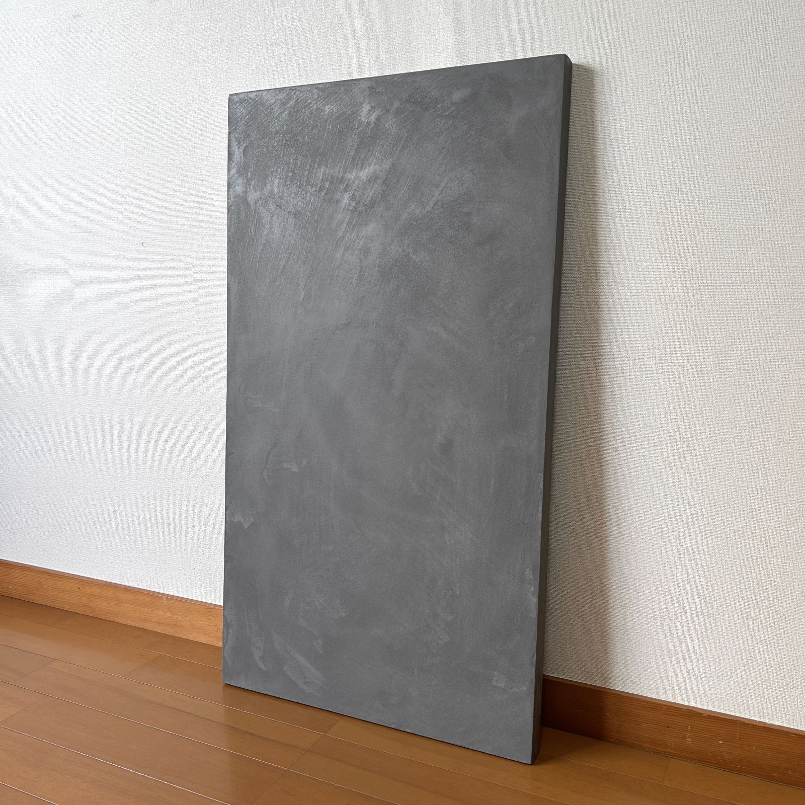 モールテックス 天板 75×42cm グレー｜ローテーブル コンクリート 無機質 DIY