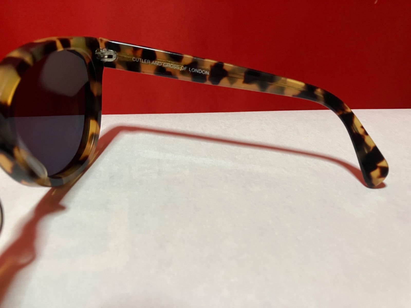 CUTLER AND GROSS OF LONDON カトラーアンド グロス 0268 キャットアイ 