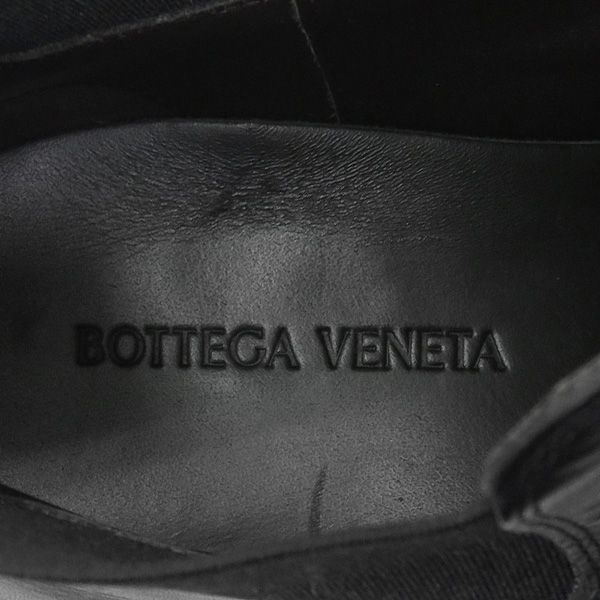 美品 BOTTEGA VENETA ボッテガヴェネタ 2020AW カーフ レザー サイドゴア タイヤ アンクル チェルシー ブーツ シューズ 39  45994