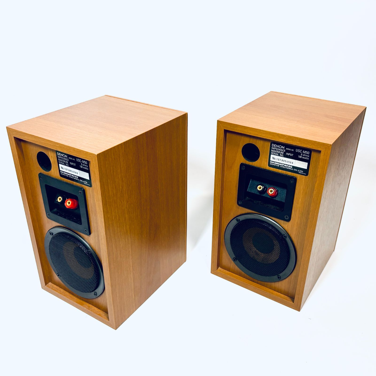 オーディオ機器 DENON USC-M50 3ウェイ ブックシェルフスピーカー 美音