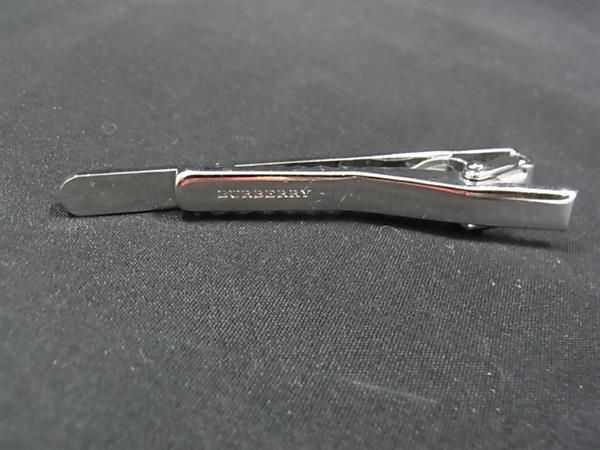 □美品□ BURBERRY バーバリー ネクタイピン タイクリップ