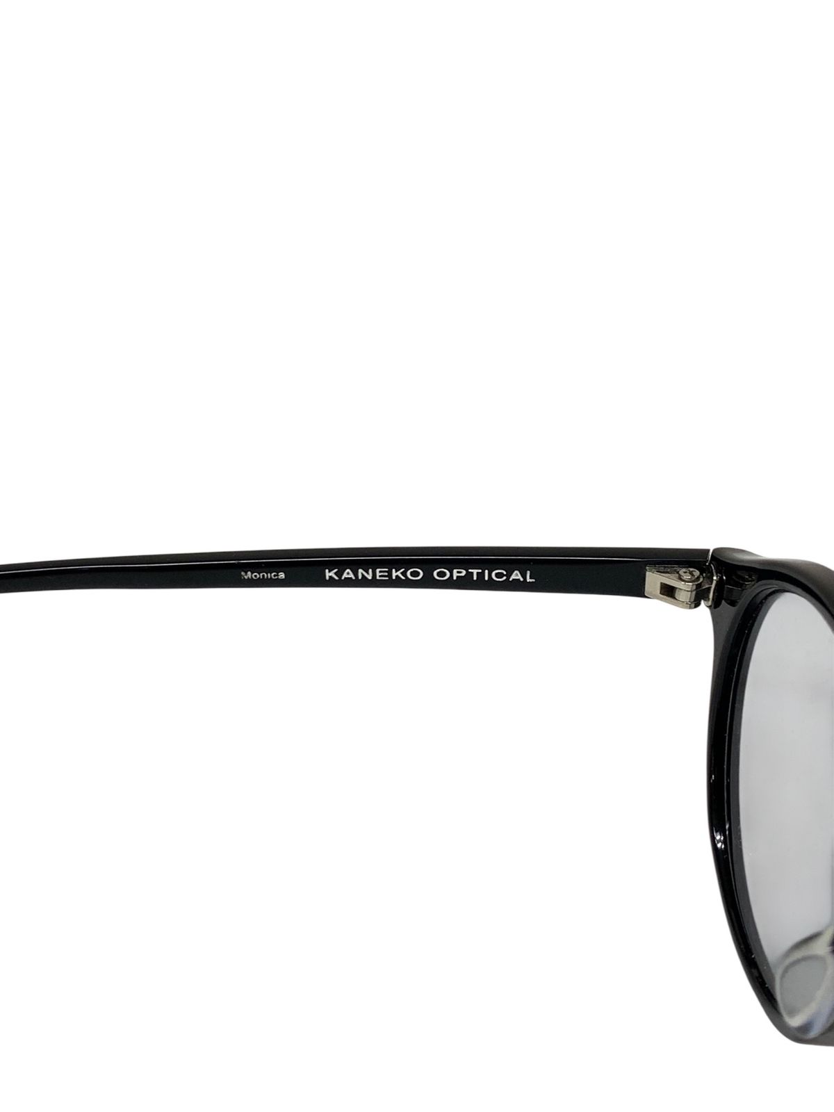 金子眼鏡 Monica サングラス ブラック セルフレーム フルリム ラウンド