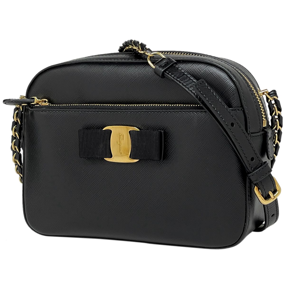 サルヴァトーレフェラガモ Salvatore Ferragamo ヴァラリボン チェーン 