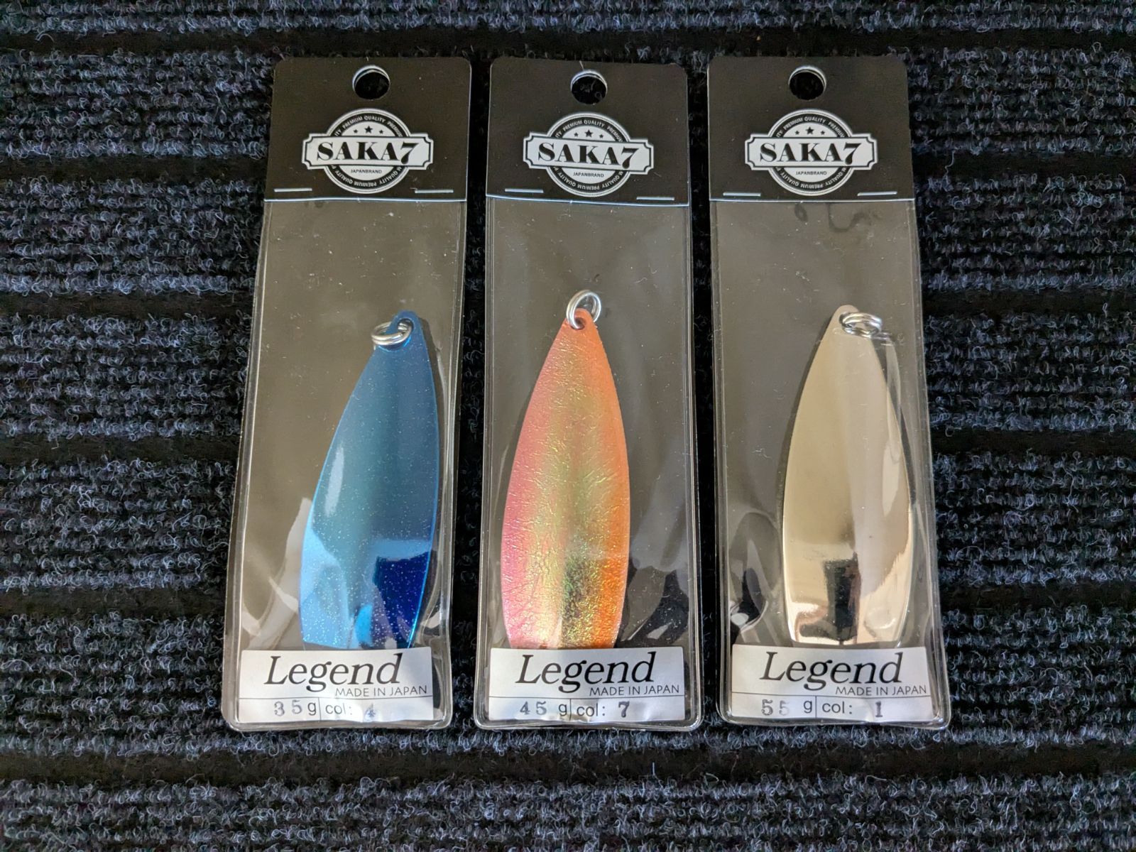 SAKA7 Legend サーモンスプーン 35g 45g 55g - メルカリ