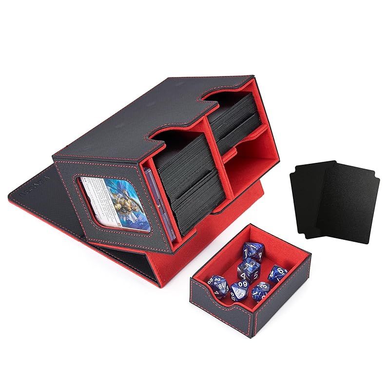 【遊戯王】WCS2019 デッキケース　レッド　未使用品 ダブルデッキケース 遊戯王 海外 限定 赤 レッド 新品 未開封
