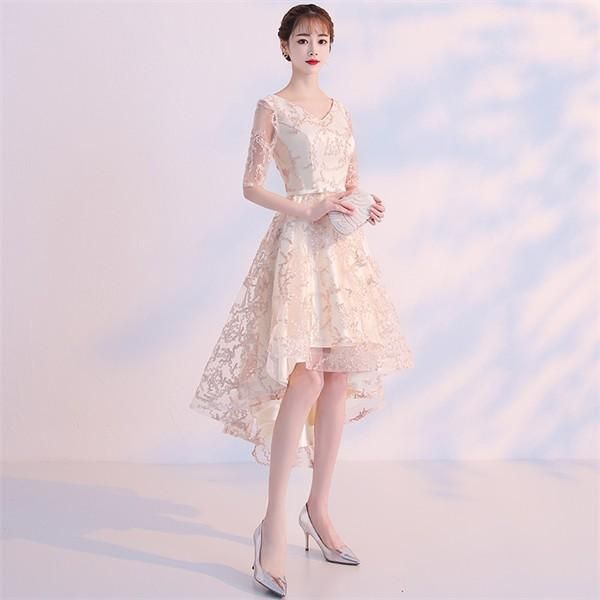結婚式 五分袖