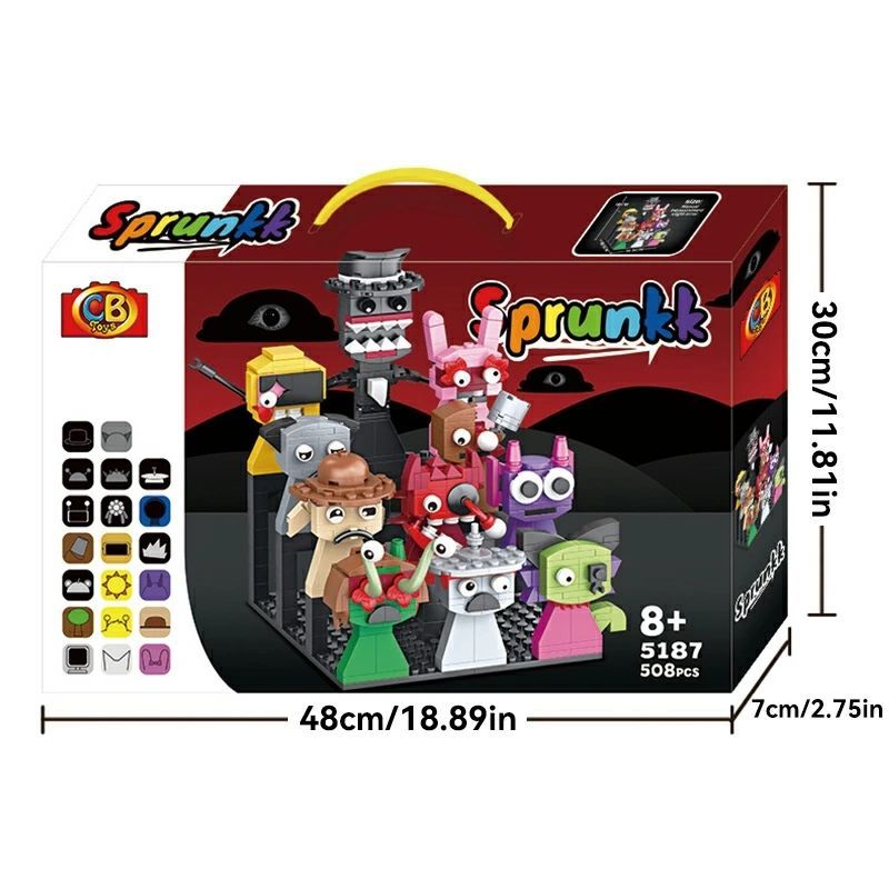 新品 レゴ 互換 ミニフィグ ブロック Sprunki incredibox