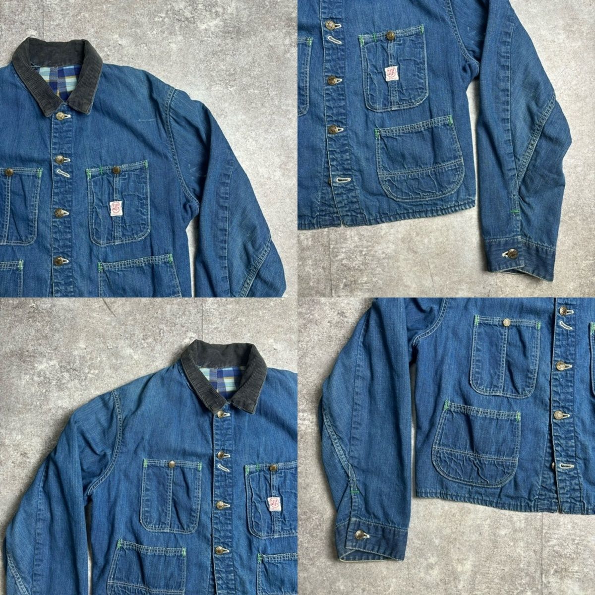 TUFNUT タフナット カバーオール デニムジャケット ショート丈