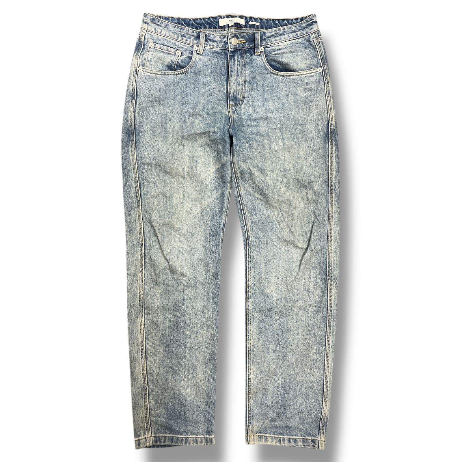 KITH 23SS CENTRE DENIM JEAN センターデニムパンツ ジーンズ キス KHM060294 DY21 インディゴ 32 93706A5