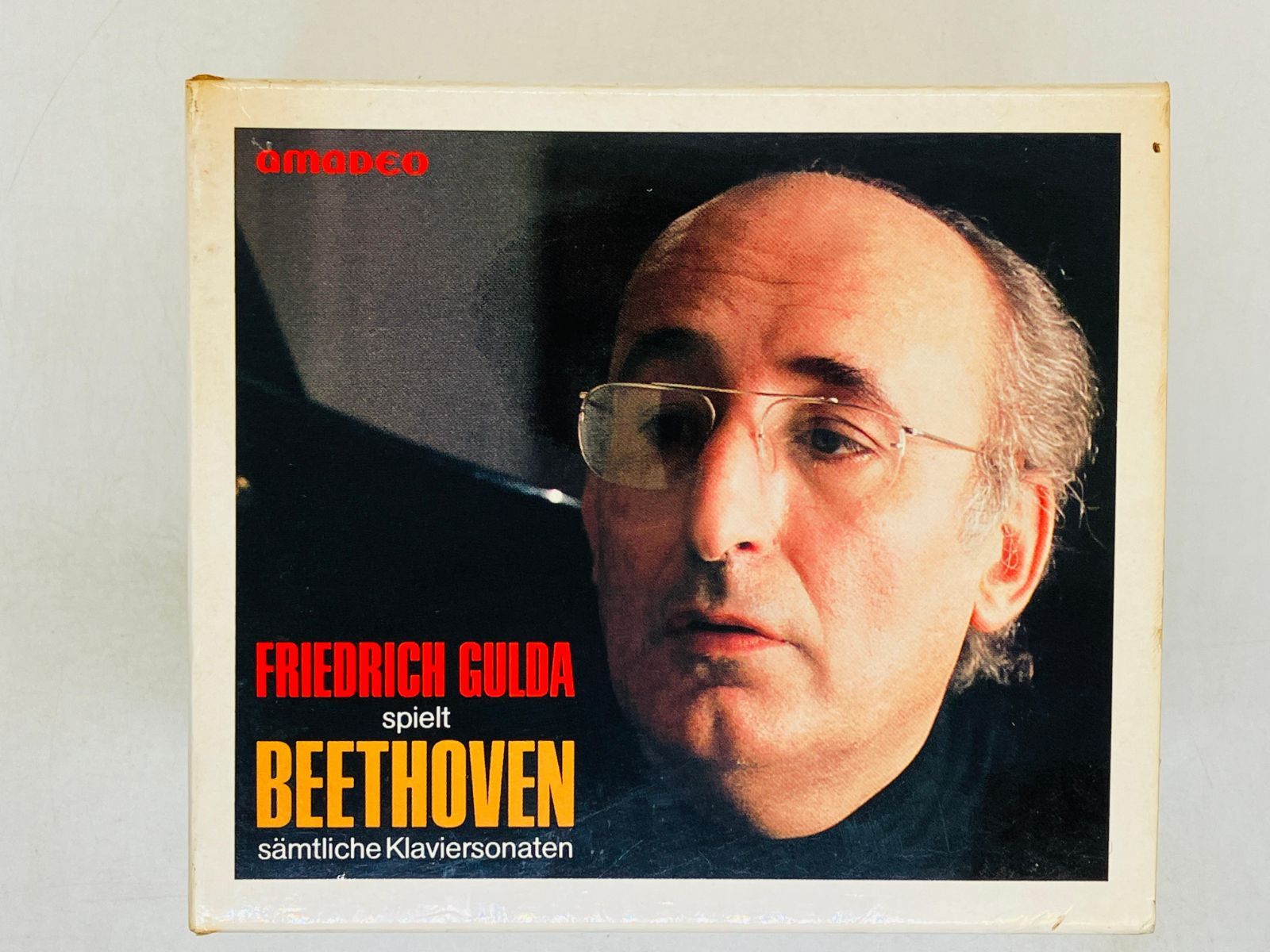 9CD BOX 西独盤 フリードリヒ・グルダ ベートーヴェン ピアノ・ソナタ全集 Friedrich Gulda Spielt Beethoven  P06