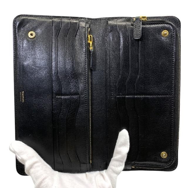 TOM FORD トムフォード 財布 長財布 ロングウォレット 二つ折り財布 折