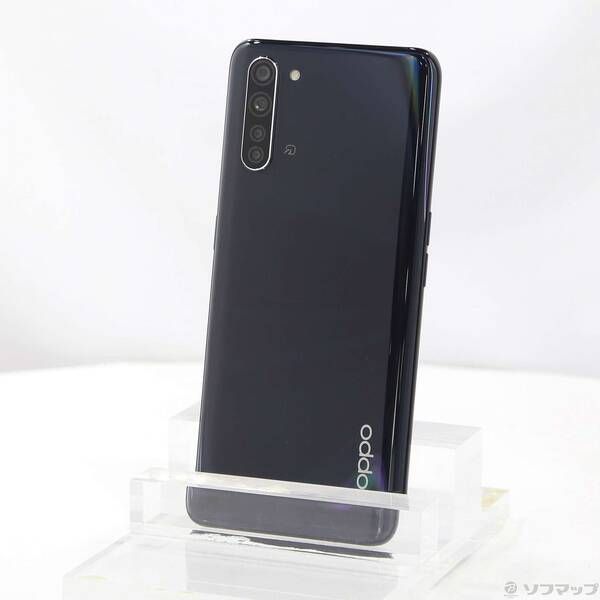 中古品〕 OPPO Reno3 A 128GB ブラック A002OP Y!mobile【258