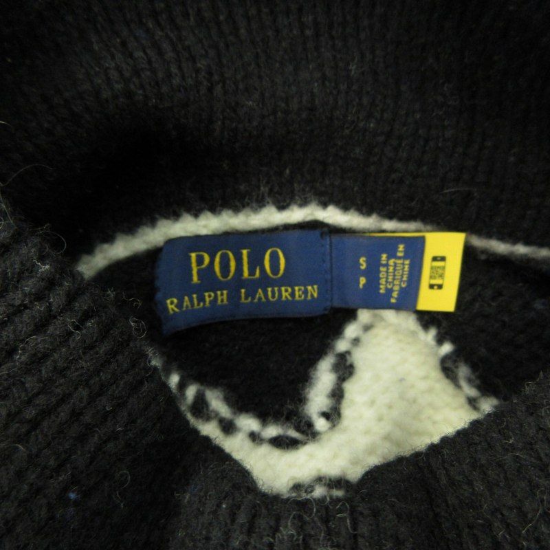 ポロ ラルフローレン POLO RALPH LAUREN 近年 ノルディック柄 長袖 ニット セーター カシミヤ混 タートルネック S レディース POLO RALPH LAUREN - POLO RALPH LAUREN ポロラルフローレン