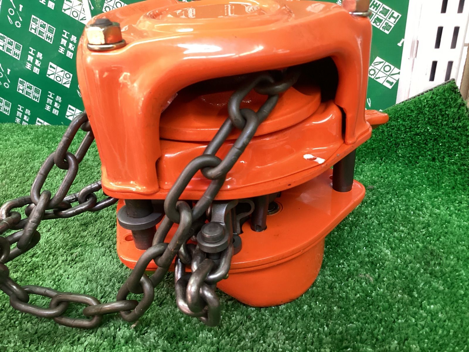 中古 中古品象印 ELEPHANT CHAINBLOCK チェーンブロック 【中古動作品 