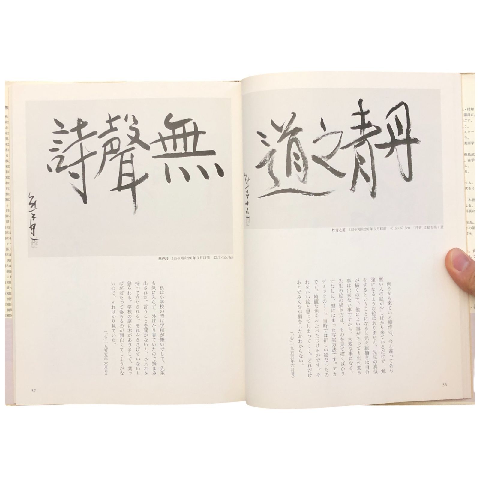 無一物 熊谷守一の書 熊谷守一 株式会社世界文化社 1997年1月10日 初版