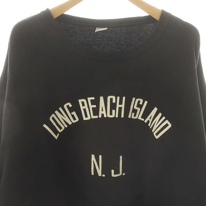 シュタンバウム STAMMBAUM LOGO H/S Sweat スウェット アパルトモン取扱い カットソー F 黒 ブラック /SY ■OS レディース シュタンバウム STAMMBAUM LOGO H/S Sweat スウェット