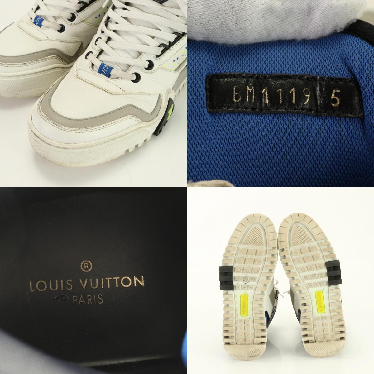 ルイヴィトン LV ハイキングライン アンクル ブーツ ハイカット 