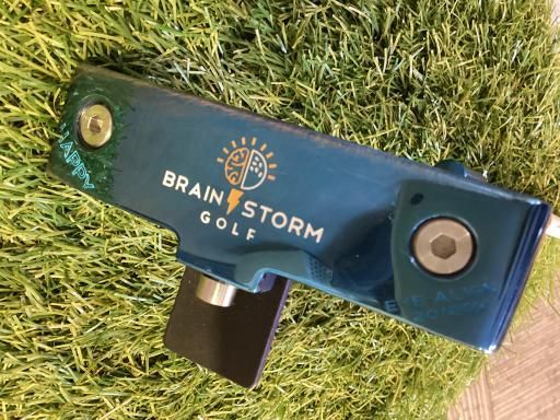 BRAIN STORM GOLF HAPPY Eye Align BLADE 34インチ USA パター PT スチール フレックスその他 メンズ 男性用 右利き 右用 Cランク ゴルフクラブ