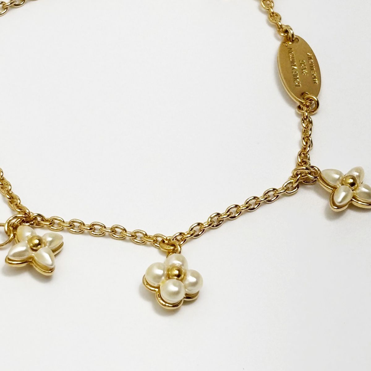 中古】 ルイヴィトン ブレスレット LV フローラグラム M0940A イエロー