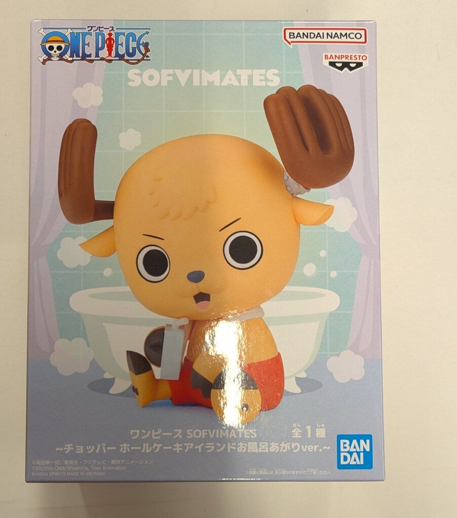 ワンピース SOFVIMATES〜チョッパー ホールケーキアイランドお風呂あがり ワンピース SOFVIMATES～チョッパー ホールケーキアイランドお