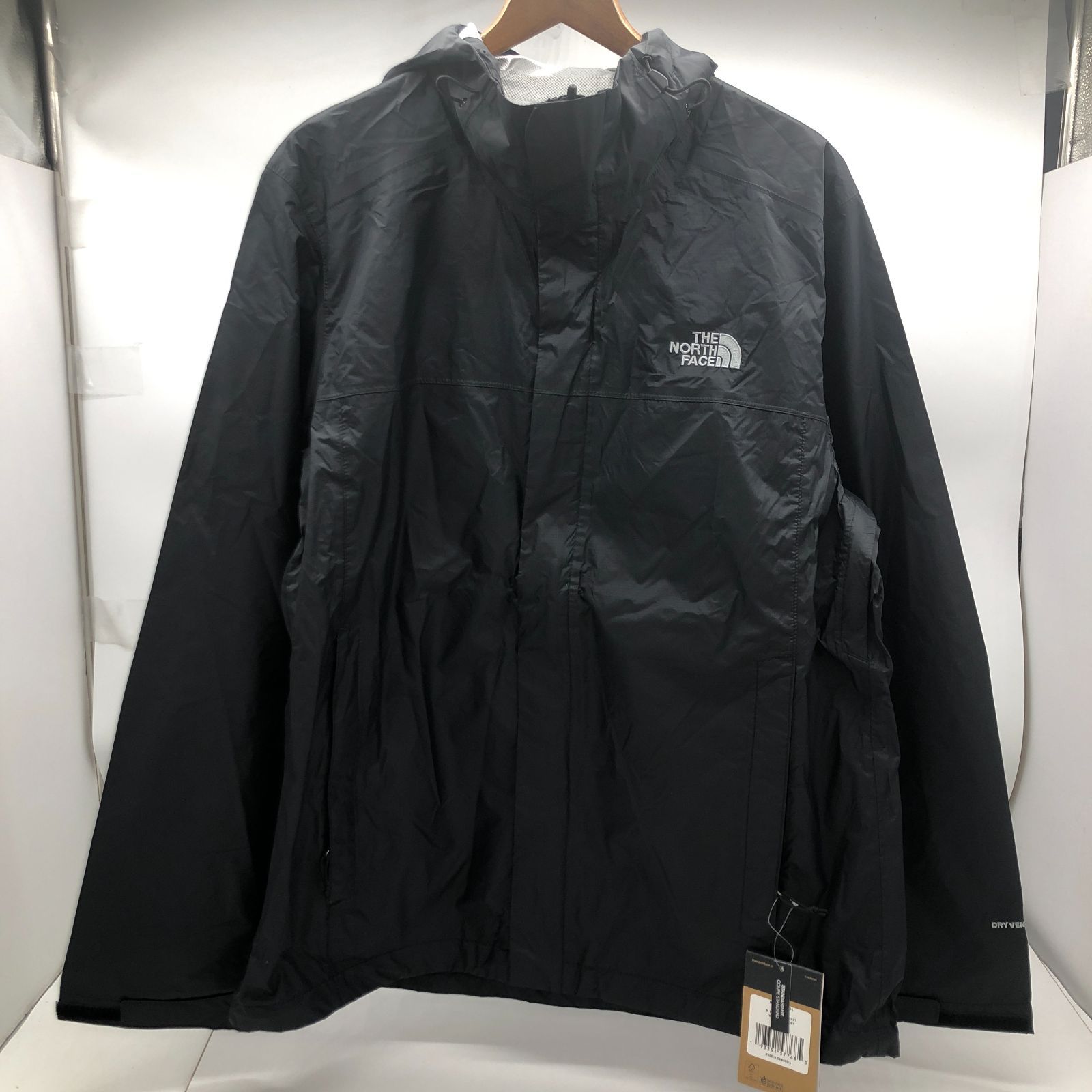 04ｍ1969∞ THE NORTH FACE ノースフェイス ベンチャージャケット マウンテンパーカー NF0A2VD3CX6-L ブラック L  タグ付き アウター 中古品 - メルカリ