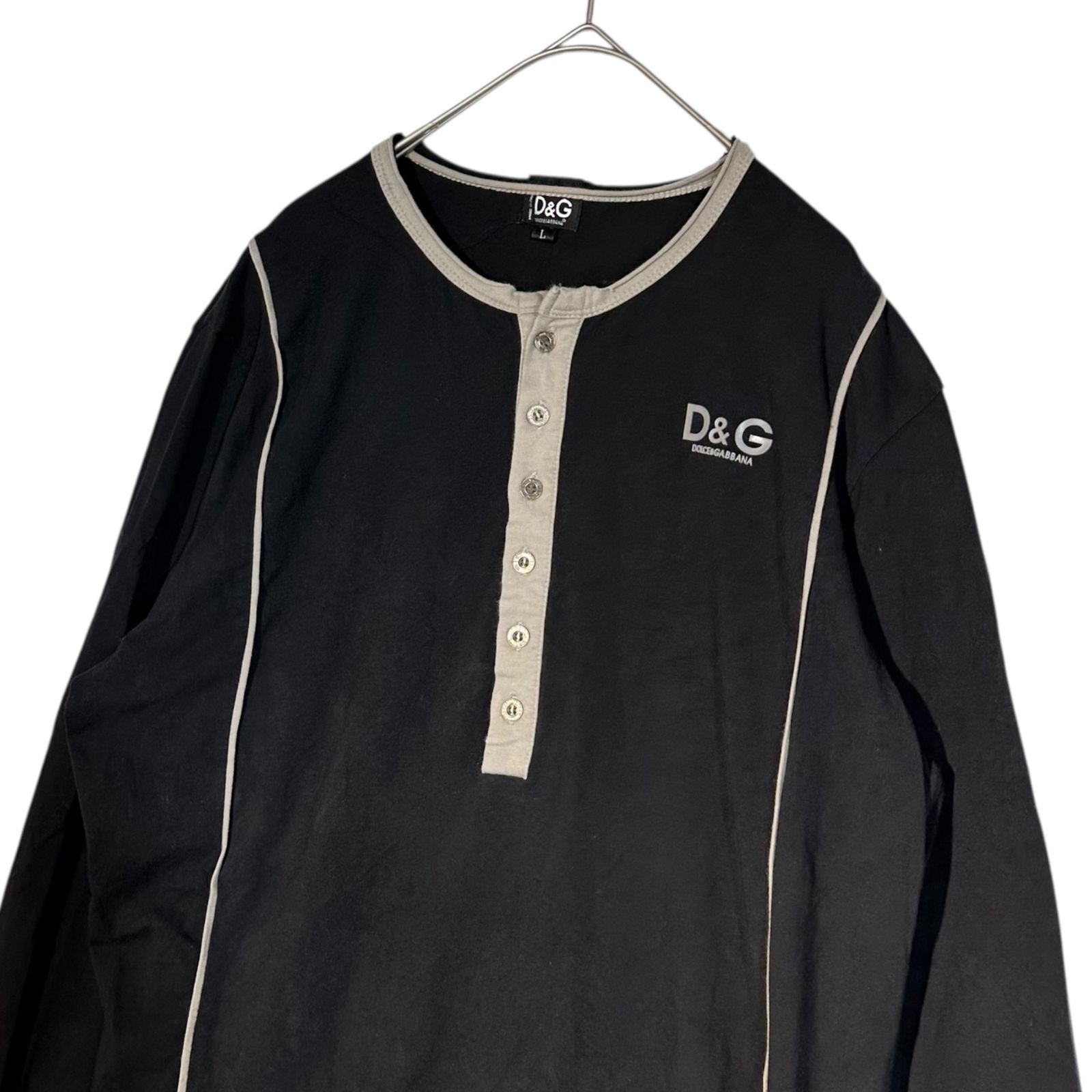 トップス DOLCE&GABBANA henry neck shirt 楽天市場】ヘンリーネック 長袖（ブランドドルチェ&ガッバーナ