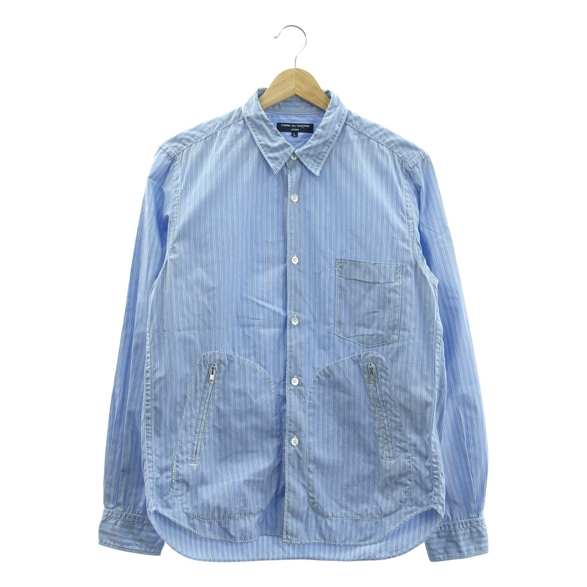 COMME des GARCONS HOMME 　コムデギャルソン　シャツ　青 COMME des GARCONS HOMME / コムデギャルソンオム | 2006AW