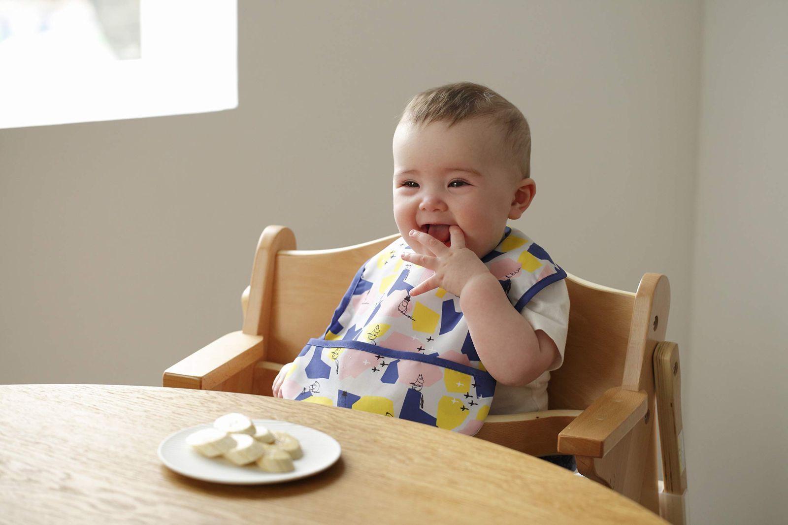 モミ グリーン お食事ビブ ムーミンベビー BABY MOOMIN