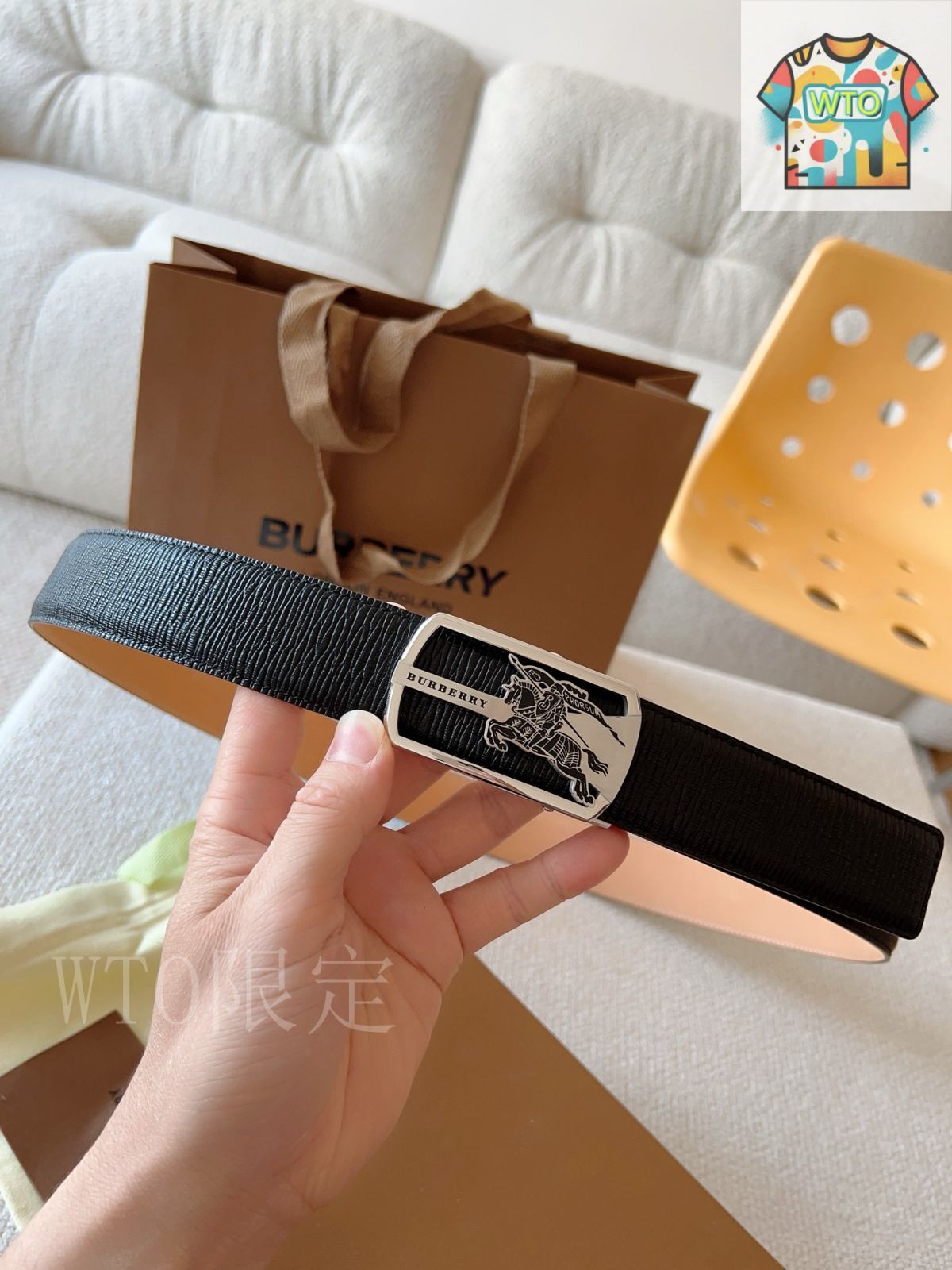 今日特価】Burberry Custom Smooth Auto-Buckle-1 - メルカリ