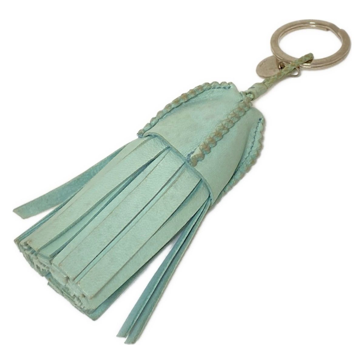 BOTTEGA VENETA グリーンキーホルダー BOTTEGA VENETA トライアングル キーリング グリーン BOTTEGA VENETA