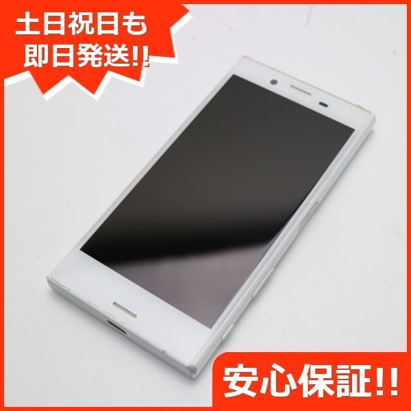 美品 SO-02J Xperia X Compact ホワイト 即日発送 スマホ DoCoMo SONY 