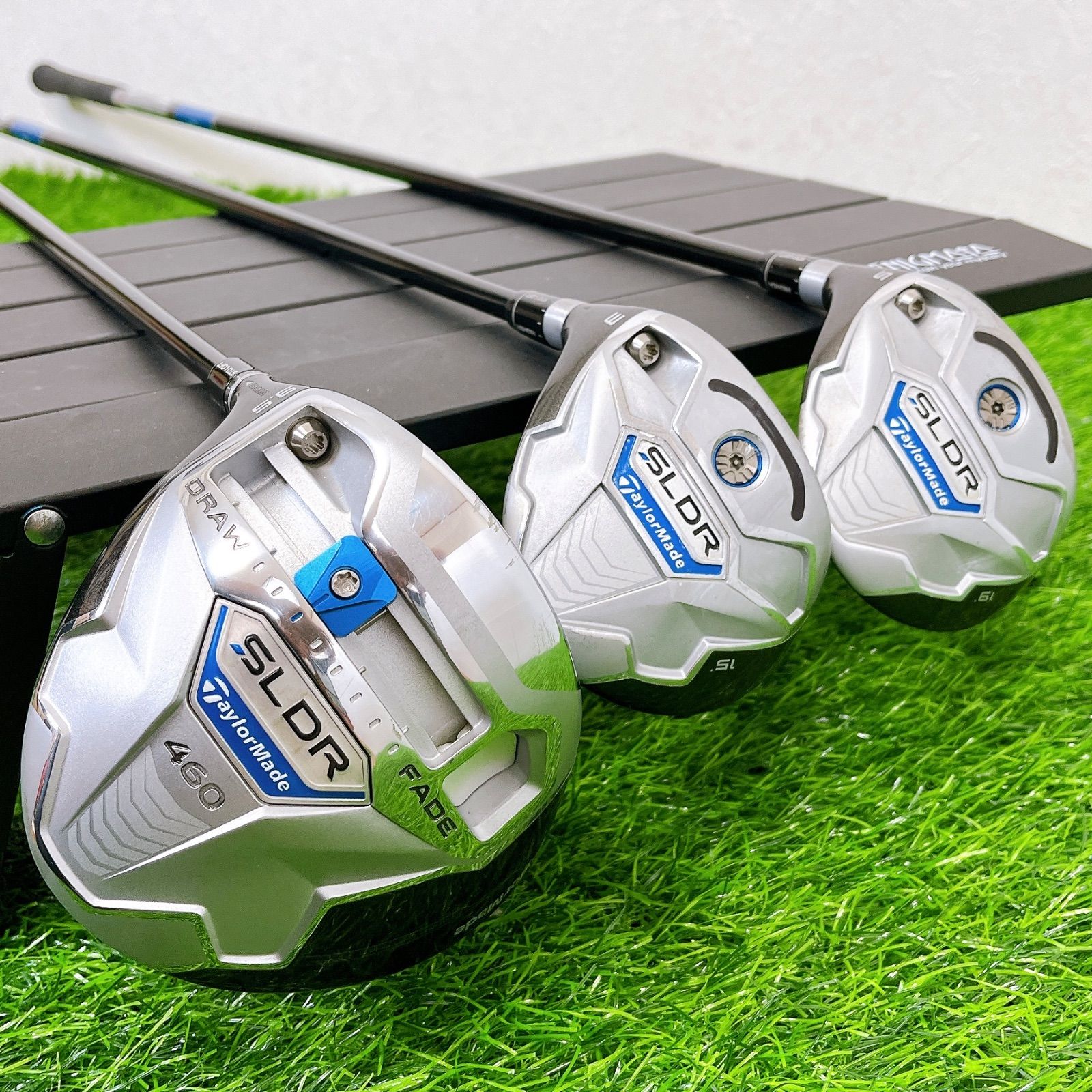 【美品】レフティ テーラーメイド SLDR メンズゴルフセット キャディバッグ レフティ 左利き テーラーメイド SLDR メンズ ゴルフセット