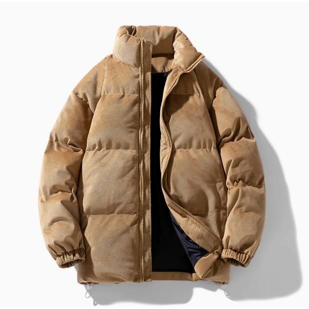 ダウン メンズ コーデュロイ ダウンコート 中綿 ストレッチ 冬アウター 防寒防風 綿 冬服 保温 4色展開 大きいサイズ