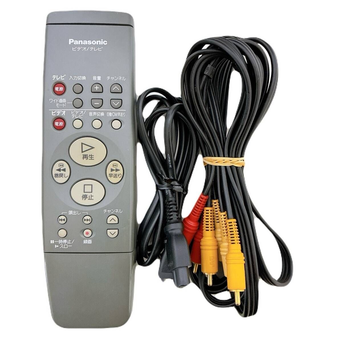 メンテナンス整備済　動作保証Panasonicビデオデッキ メンテナンス整備済 高画質コンパクトVHSビデオデッキ - メルカリ