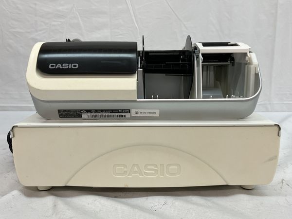 CASIO TE-2600 電子レジスター レジスター カシオ レジ ジャンク