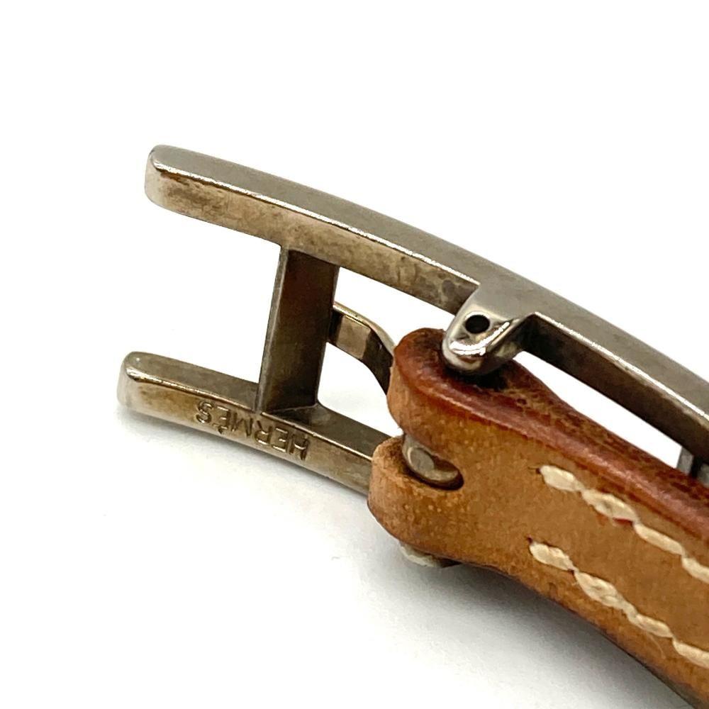 エルメス HERMES ブレスレット レザー ブラウン【中古】 - メルカリ