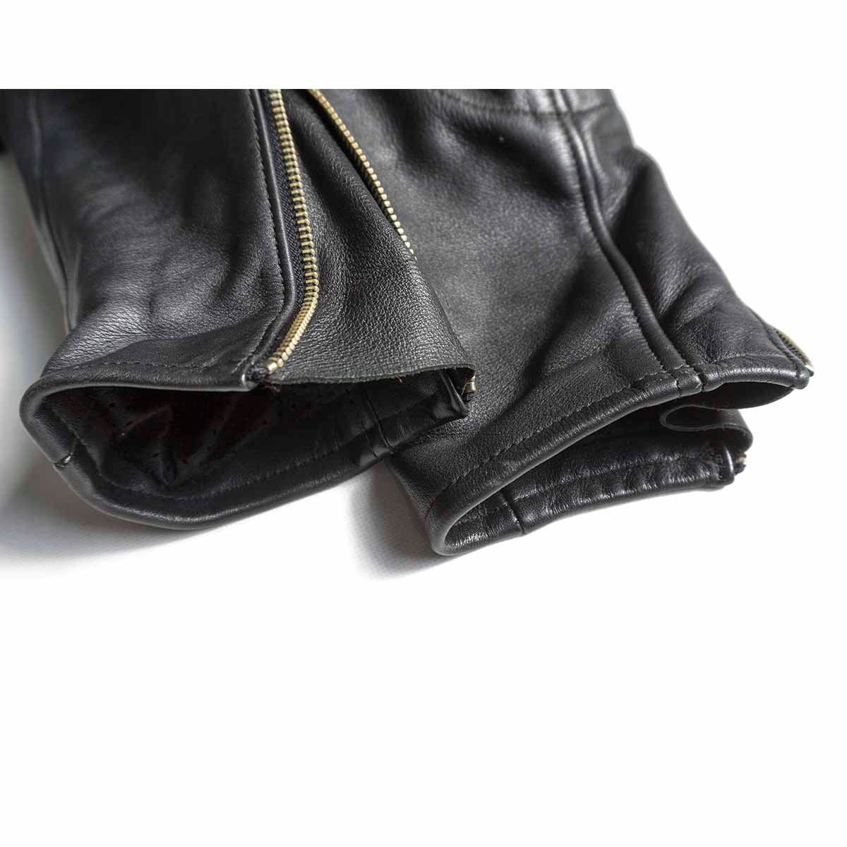 雰囲気抜群】K'S LEATHER by KADOYA【BLACK HORSE RACING】3L