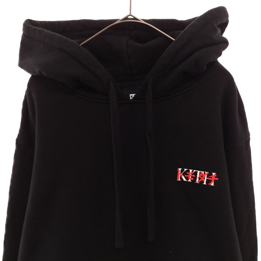 KITH (キス) 東京限定 BOX LOGO スウェットプルオーバーパーカー 20-070-060-0001-2-0 ブラック - メルカリ