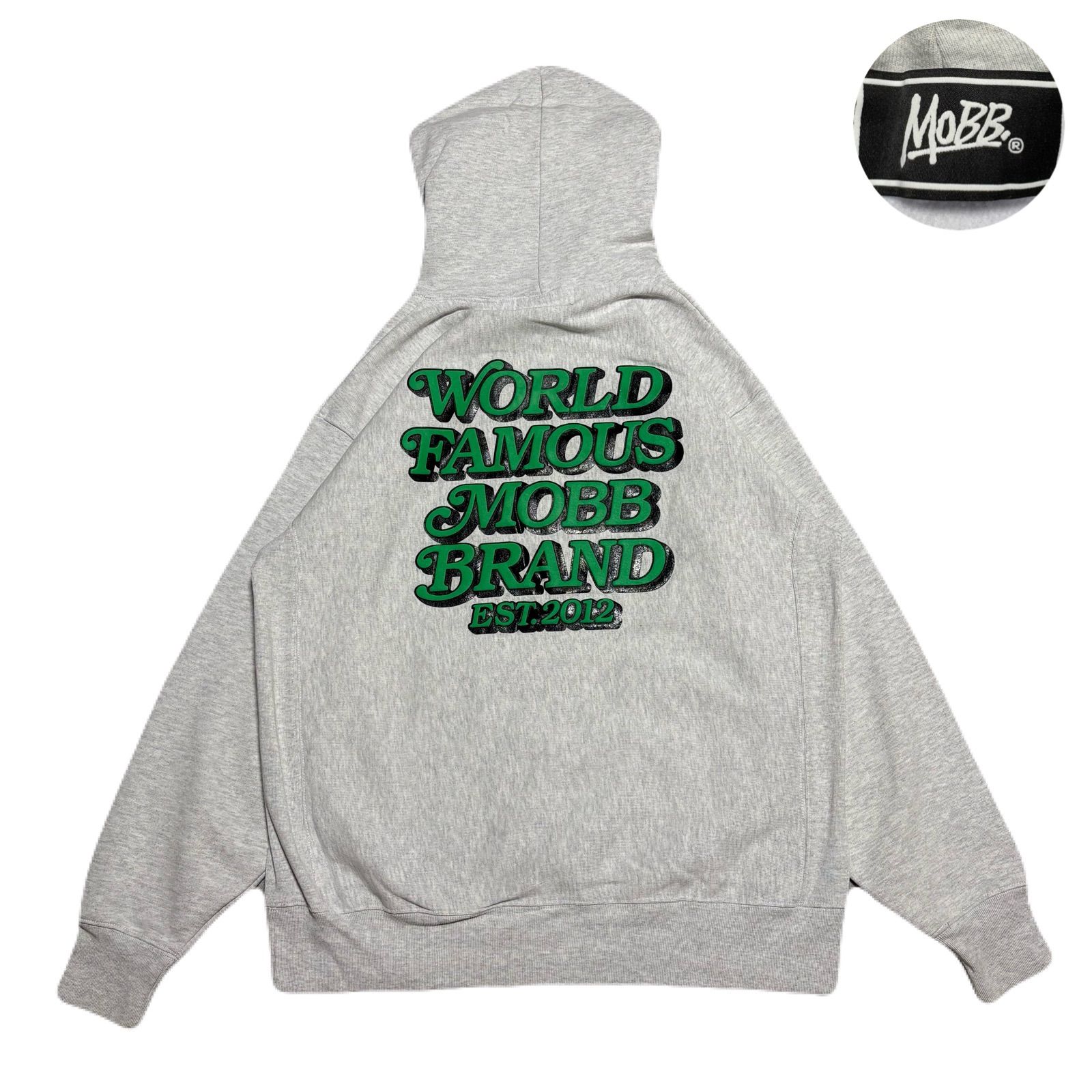 MOBB モブ Hoodie パーカー Sweatshirts スウェット PrintedLogo 
