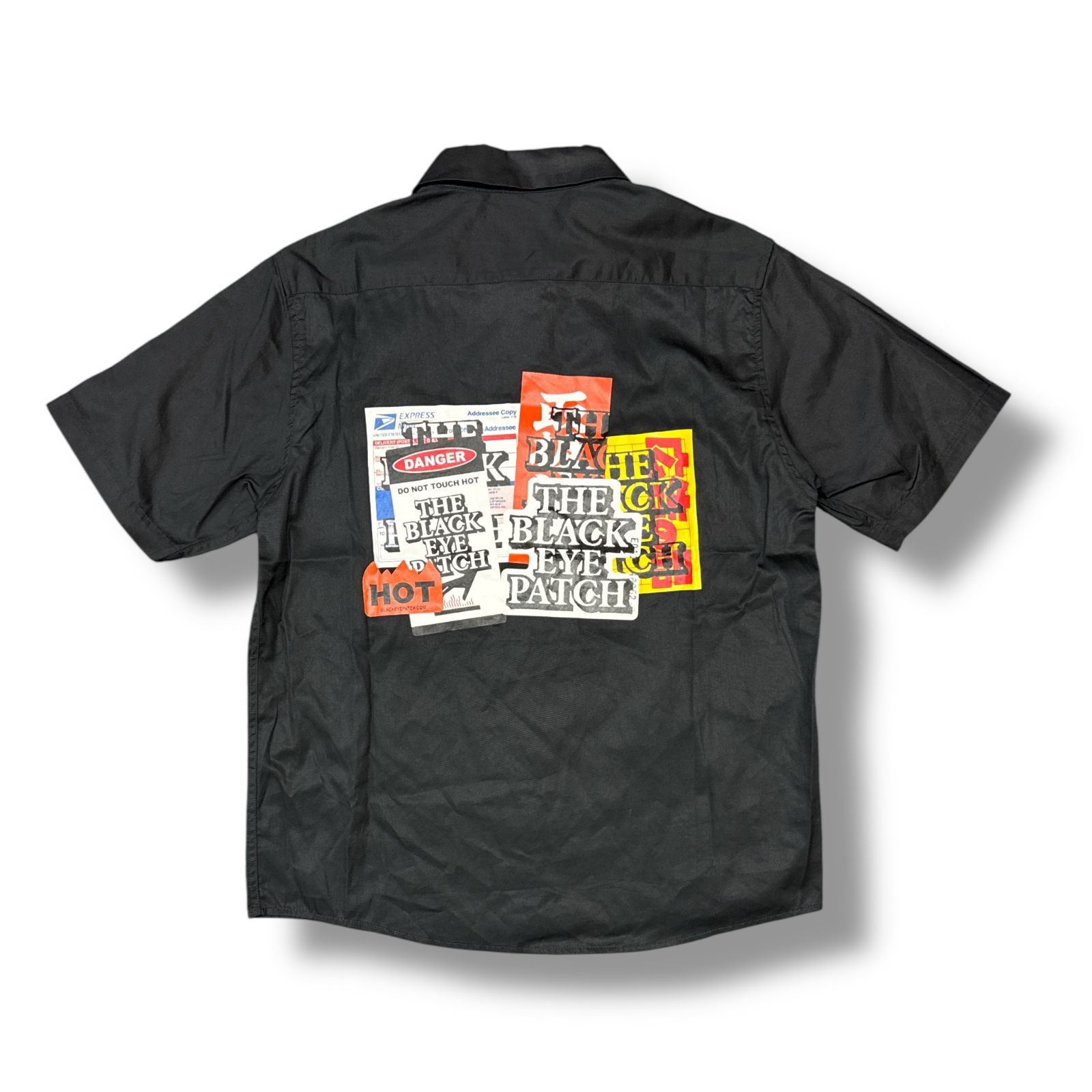 Black Eye Patch 半袖シャツ M 参考上代19800円 未使用品 BlackEyePatch 23SS LABEL PACK S/S