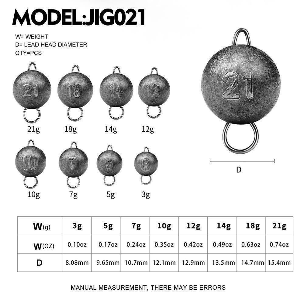 ジョイント シンカー ジグヘッド 10g 5個 - メルカリ