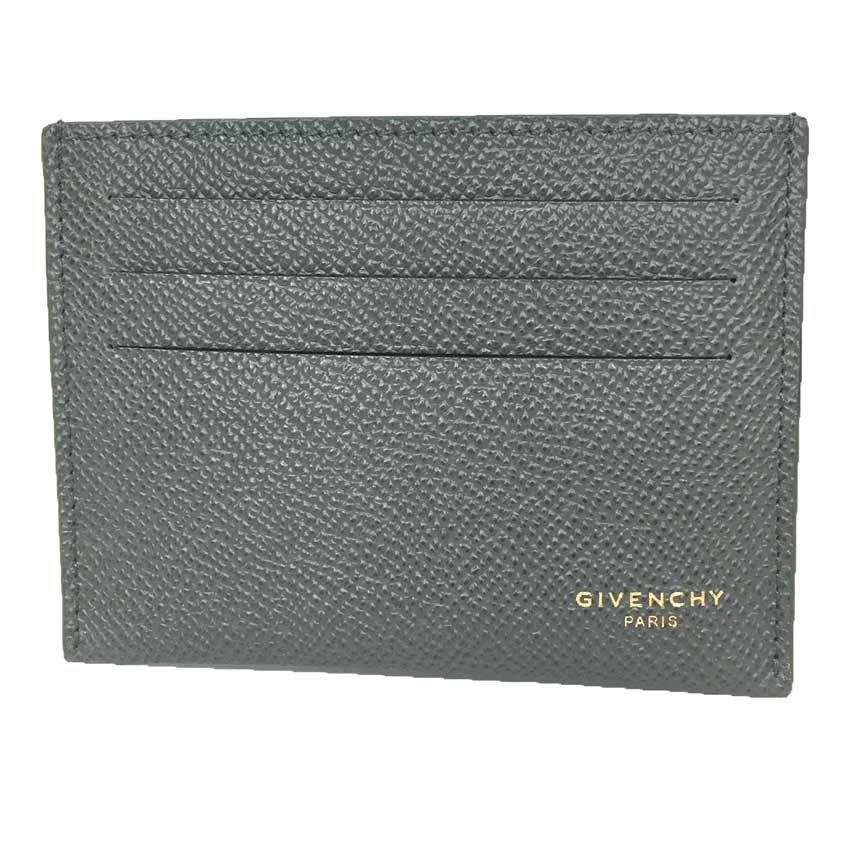 未使用 GIVENCHY ジバンシー カードケース グレー aq9189 セール 未使用 GIVENCHY ジバンシー レザー カードケース グレー
