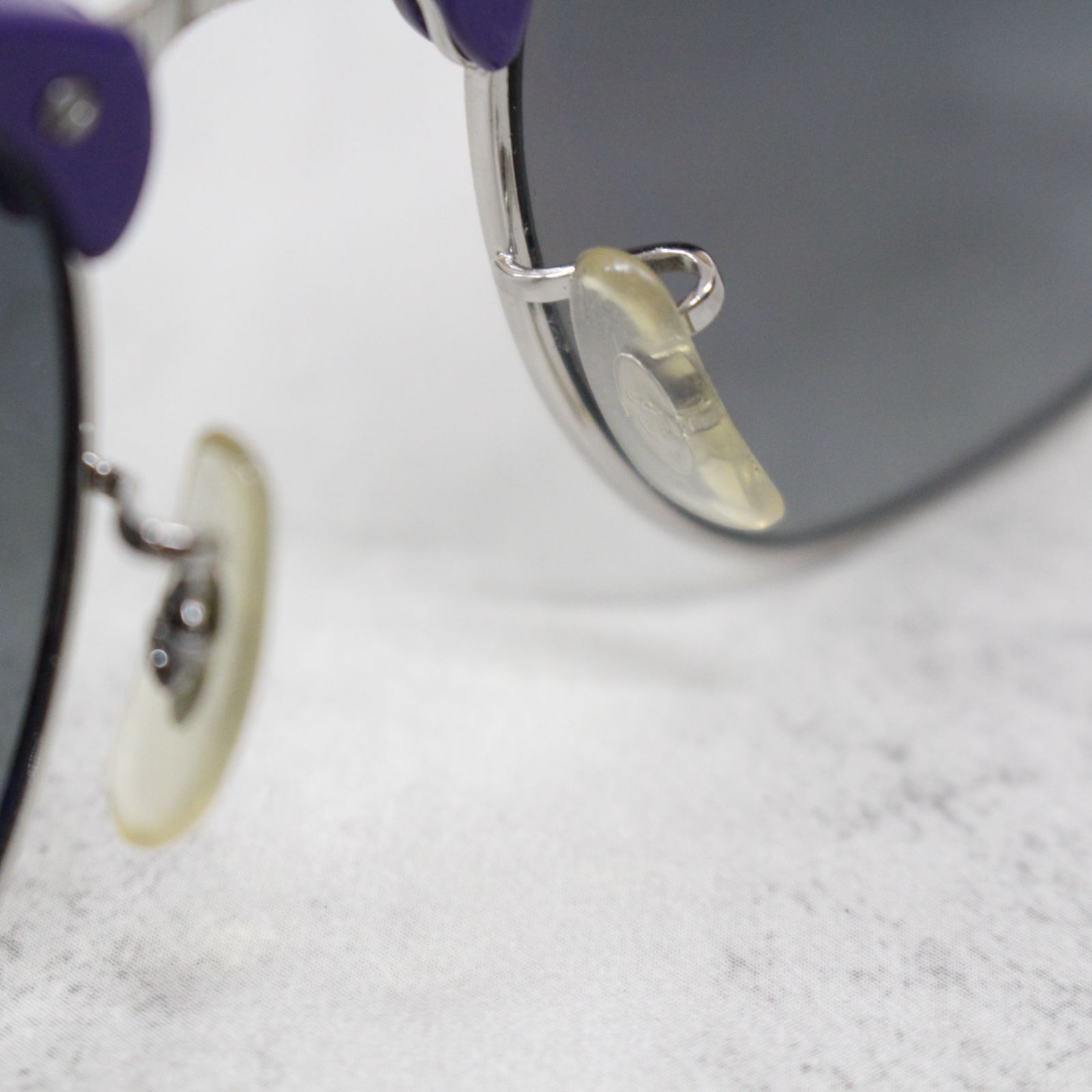 S020)Ray-Ban サングラス CLUBMASTER RB3016 1128/71 49□21 パープル 
