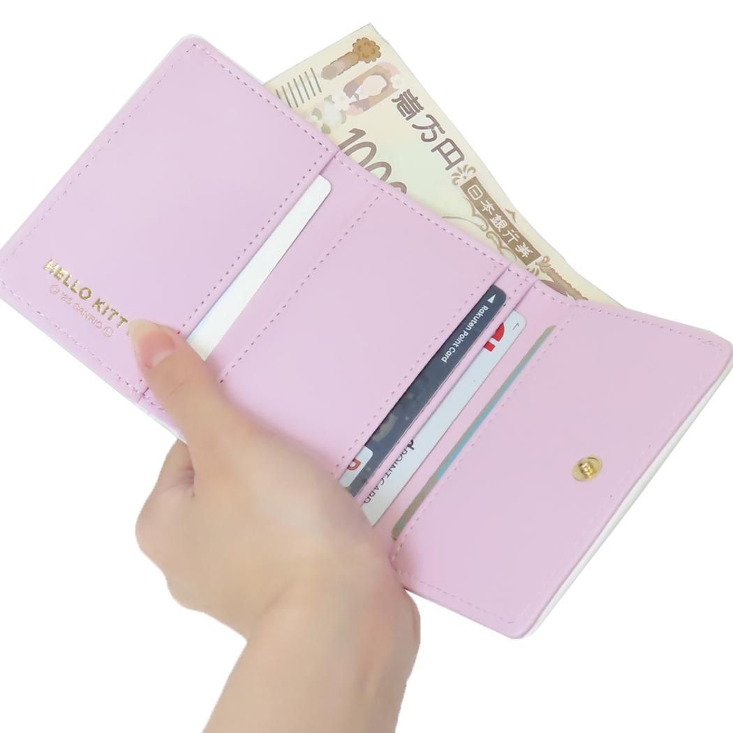 W28ケイトスペード Kate spade クローバーモチーフ 折りたたみ財布