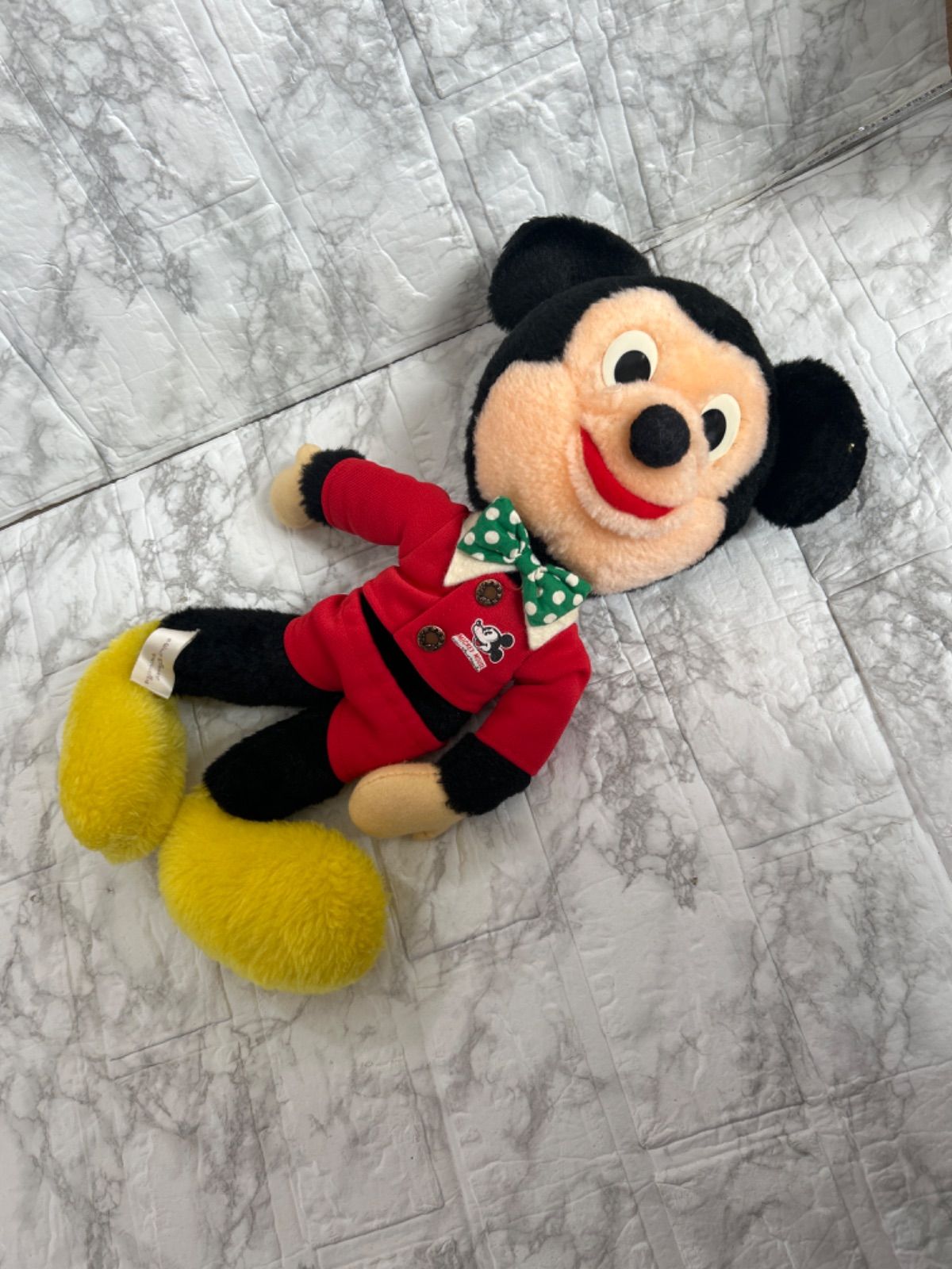 当時品 レア 昭和レトロ ミッキー マウス ぬいぐるみ 東京サン