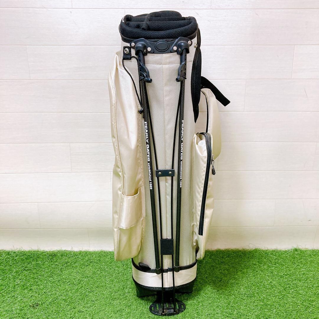 M6.パーリーゲイツ　スタンド式　リュック式　キャディーバッグゴルフクラブケース M6.パーリーゲイツ スタンド式 リュック式 キャディーバッグ